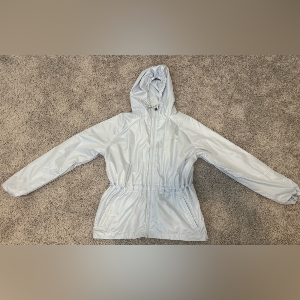 Alphalete baby blue string jacket